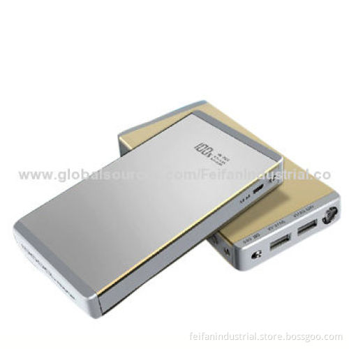 10,000mAh Portable power bank for iPad, iPhone, Samsung, HTC, Xiaomi